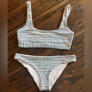 LSpace Striped Bikini Set